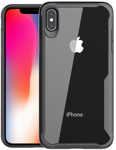 Coque iPhone XS Max Antichoc avec bords renforcés