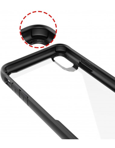 Coque iPhone XS Max Antichoc avec bords renforcés