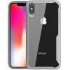 Coque iPhone XS Max Antichoc avec bords renforcés Gris