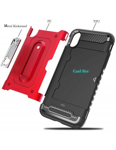 Coque antichoc iPhone XS et iPhone X Armor Rugged