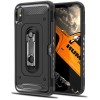 Coque antichoc iPhone XS et iPhone X Armor Rugged Noir