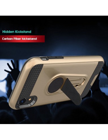 Coque iPhone XR Hybride avec support