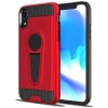 Coque iPhone XR Hybride avec support Argent