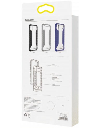 Coque antichoc iPhone XS Max Baseus "Michelin Series"