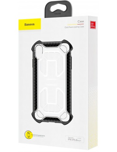 Coque iPhone XS antichocs Baseus Cold Front