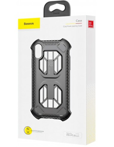 Coque iPhone XS antichocs Baseus Cold Front
