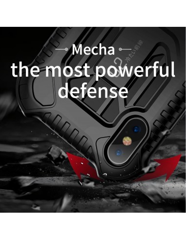 Coque iPhone XS antichocs Baseus Cold Front