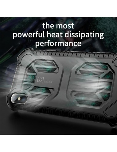 Coque iPhone XS antichocs Baseus Cold Front