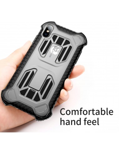 Coque iPhone XS antichocs Baseus Cold Front