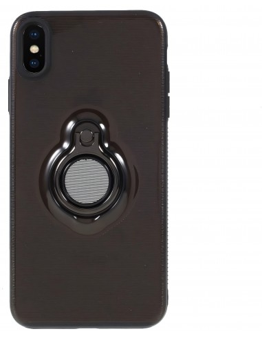 Coque silicone iPhone XS Max Hybride Stripes style