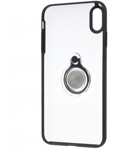 Coque silicone iPhone XS Max Hybride Stripes style