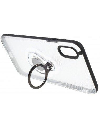 Coque silicone iPhone XS Max Hybride Stripes style