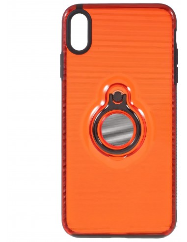 Coque silicone iPhone XS Max Hybride Stripes style