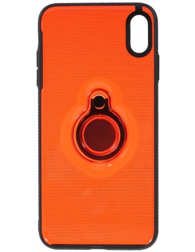 Coque silicone iPhone XS Max Hybride Stripes style