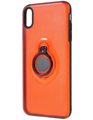 Coque silicone iPhone XS Max Hybride Stripes style