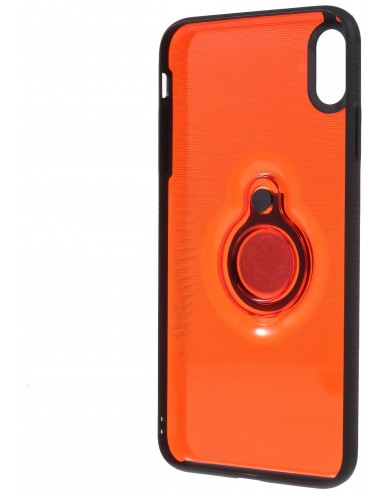 Coque silicone iPhone XS Max Hybride Stripes style