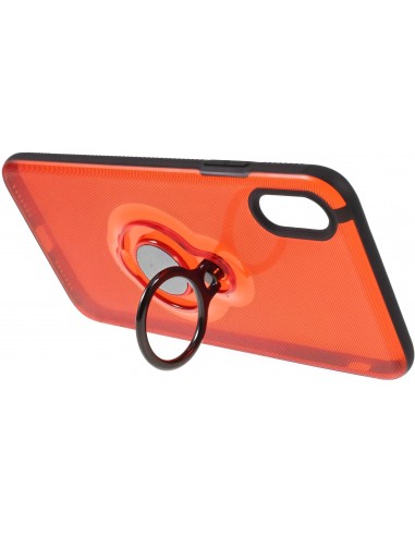 Coque silicone iPhone XS Max Hybride Stripes style