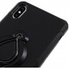 Coque iPhone XS Max antichoc avec anneau rotatif