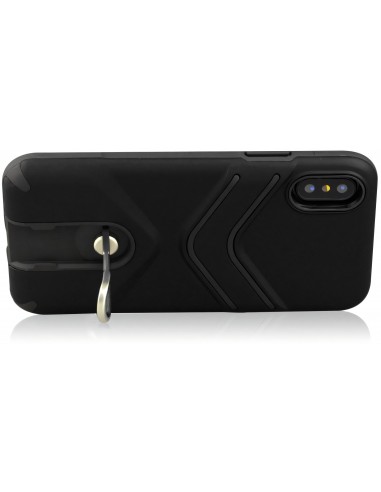 Coque antichoc iPhone XS Max avec support en metal