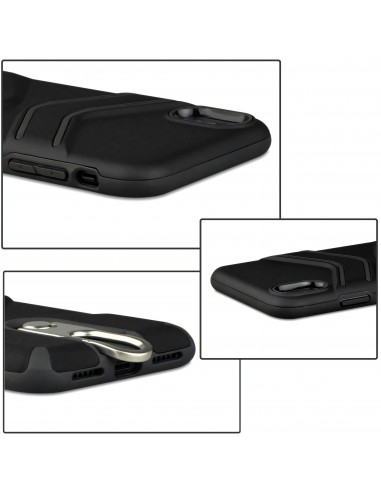 Coque antichoc iPhone XS Max avec support en metal