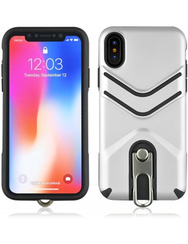 Coque antichoc iPhone XS Max avec support en metal