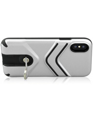 Coque antichoc iPhone XS Max avec support en metal