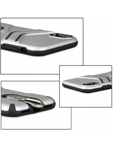 Coque antichoc iPhone XS Max avec support en metal