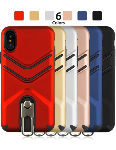 Coque antichoc iPhone XS Max avec support en metal
