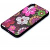 Coque silicone iPhone XS Max Flowers