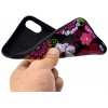 Coque silicone iPhone XS Max Flowers