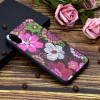 Coque silicone iPhone XS Max Flowers