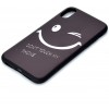 Coque silicone iPhone XS Max Smiling Face