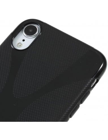 Coque silicone iPhone XR "X Shape"