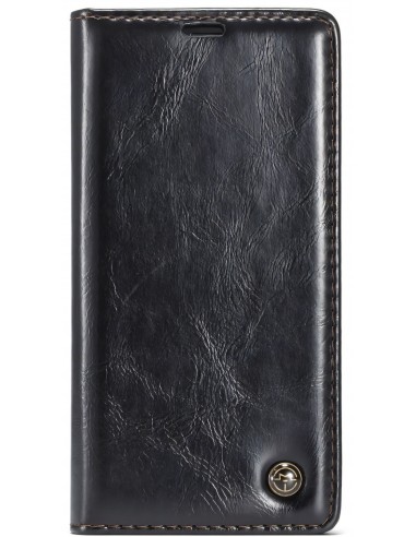 Etui iPhone XR aspect Cuir Caseme