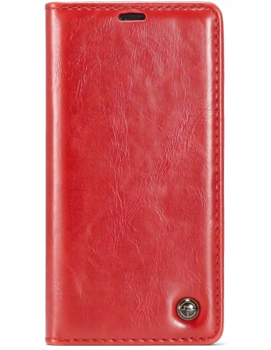Etui iPhone XR aspect Cuir Caseme