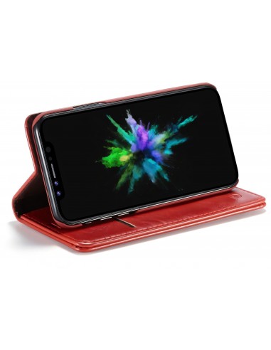 Etui iPhone XR aspect Cuir Caseme