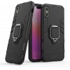 Coque iPhone XS antichocs hybride avec anneau