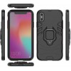 Coque iPhone XS antichocs hybride avec anneau