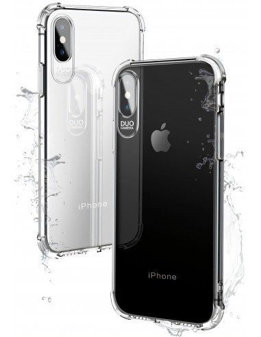 Coque iPhone XS silicone NXE Crystal