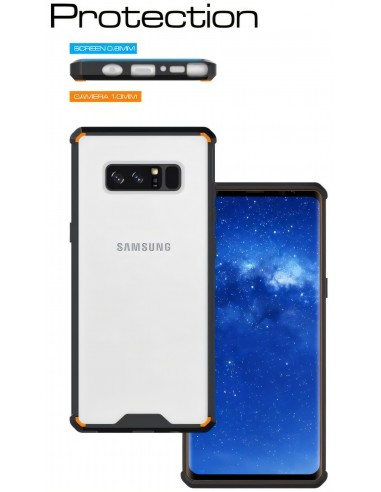 Coque antichoc transparente Galaxy Note 8