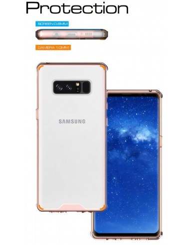 Coque antichoc transparente Galaxy Note 8