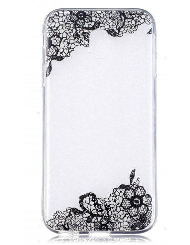 Coque silicone Galaxy J5  et J5 Pro Fleurs