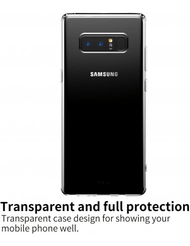 Coque transparente Galaxy Note 8 Baseus
