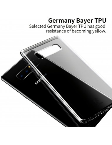 Coque transparente Galaxy Note 8 Baseus