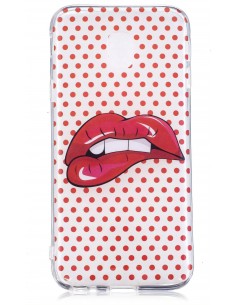 Coque silicone Galaxy J3 2017 / J3 Pro Lèvres 2