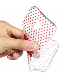 Coque silicone Galaxy J3 2017 / J3 Pro Lèvres Rouge