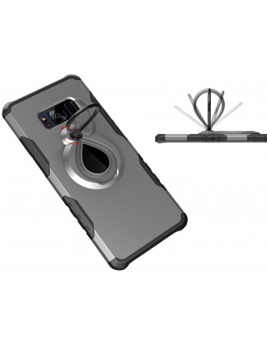 Coque hybride antichoc Samsung Galaxy S8 avec anneau