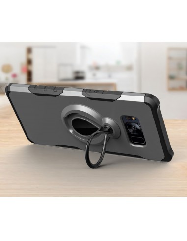 Coque hybride antichoc Samsung Galaxy S8 avec anneau