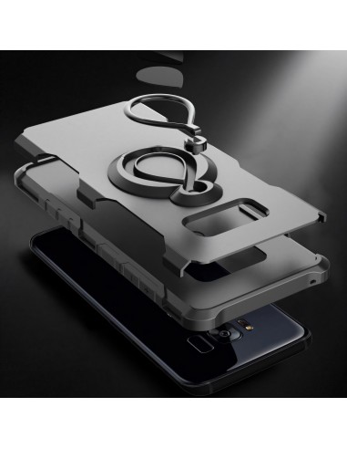 Coque hybride antichoc Samsung Galaxy S8 avec anneau