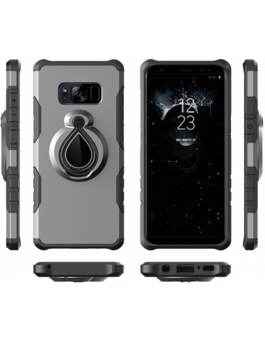 Coque hybride antichoc Samsung Galaxy S8 avec anneau